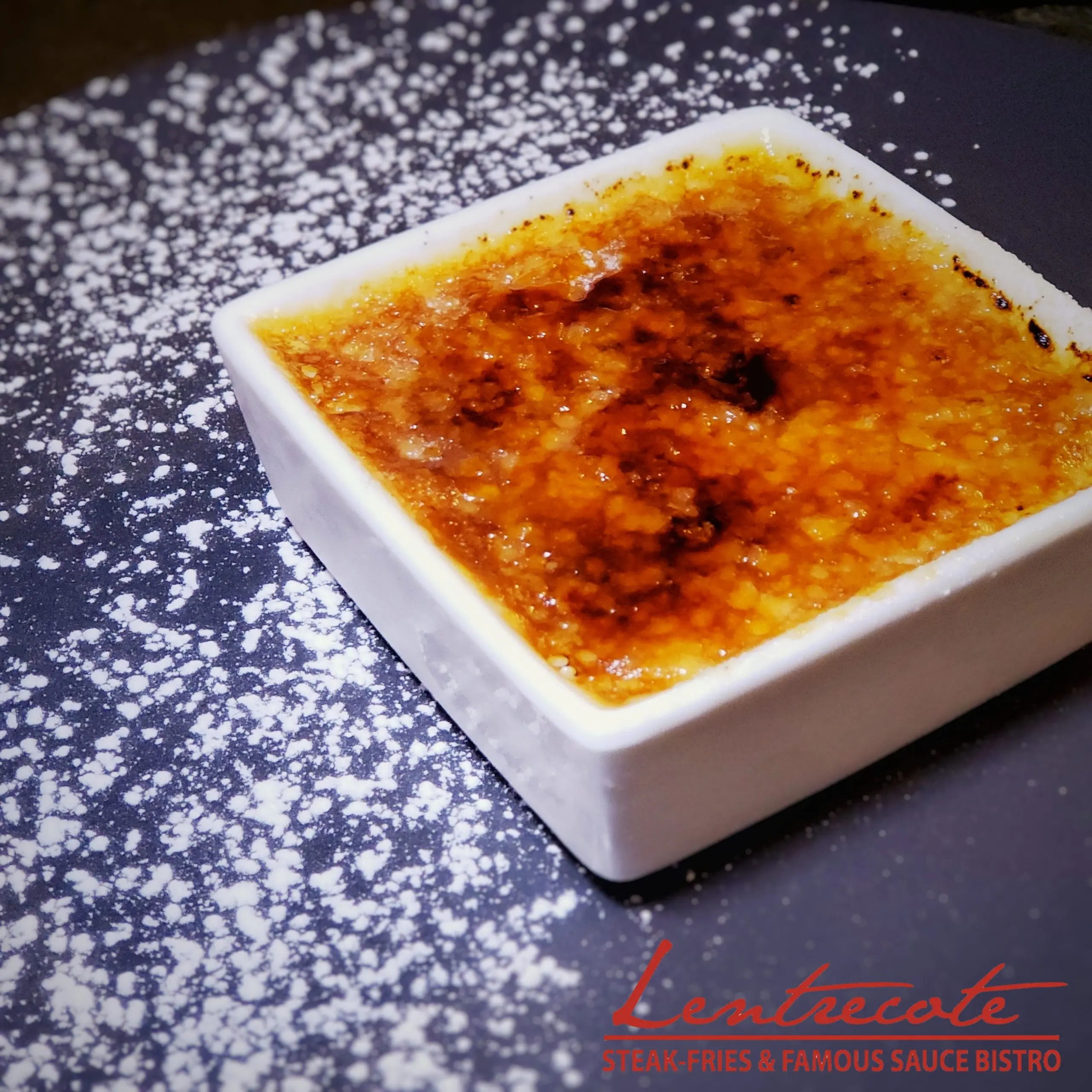 Dessert course at Lentrecote